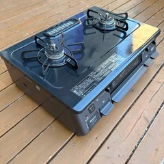 【美品】2023年製パロマガスコンロ 都市ガス用 ブラック