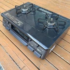 【美品】2023年製パロマガスコンロ 都市ガス用 ブラック