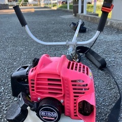【福岡県筑後市にて引取り限定】動作確認済 BIG Mビックエム BC200T ecoエンジン搭載　エンジン草刈り機 MARUYAMA 福岡県筑後市にて引取り限定】動作確認済 BIG Mビックエム BC200T
