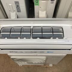 K05705　中古エアコン アイリスオーヤマ 2018年製 主に6畳用 冷房能力 2.2KW / 暖房能力 2.2KW