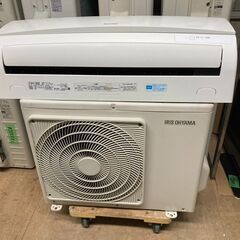 K05705　中古エアコン アイリスオーヤマ 2018年製 主に6畳用 冷房能力 2.2KW / 暖房能力 2.2KW