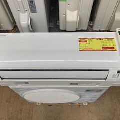 K05707　中古エアコン ダイキン 2018年製 主に6畳用 冷房能力 2.2KW / 暖房能力 2.2KW