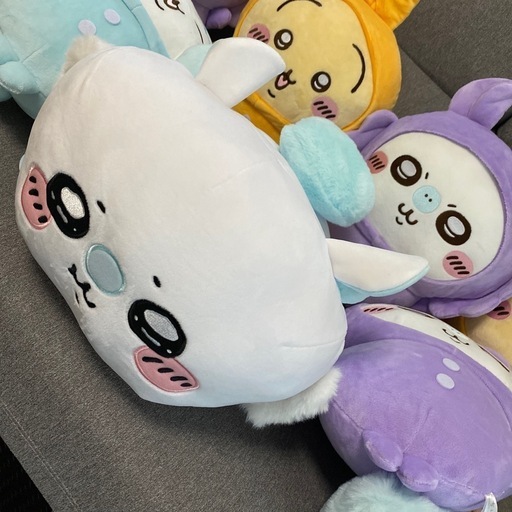 タグ付き新品7個セットちいかわパジャマBIGぬいぐるみ2 モモンガ×3