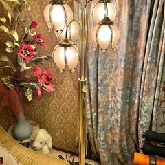 アンティーク　フロアスタンド5灯