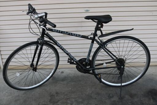 Amazon | 21Technology 自転車 クロスバイク CL266 ホワイト 700x28c