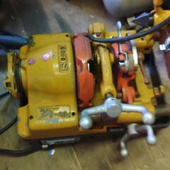 通電OK! SONE/曽根工具 ニュー がま-40 ねじ切り機 パイプマシン 1/2-3/4 水道・鉄工・鋼鉄などに

