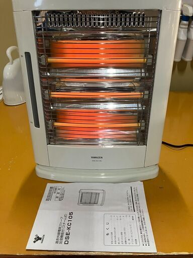 【購入者確定】☆中古　山善　遠赤外線電気ストーブ　商品番号：54