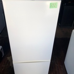 NO 672  🌈福岡市内配送設置無料✨🌈  AQR-18G-W 冷蔵庫 ミルク [184L /2ドア /右開きタイプ]
