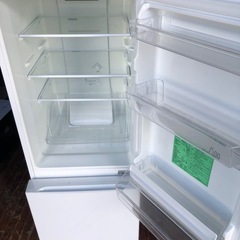 NO 670  🌈福岡市内配送設置無料✨🌈　2020年式 ヤマダ電機 2ドア冷蔵庫 (156L・右開き) ホワイト YRZF15G1