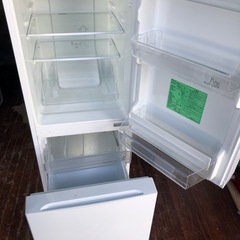 NO 670  🌈福岡市内配送設置無料✨🌈　2020年式 ヤマダ電機 2ドア冷蔵庫 (156L・右開き) ホワイト YRZF15G1