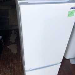 NO 670  🌈福岡市内配送設置無料✨🌈　2020年式 ヤマダ電機 2ドア冷蔵庫 (156L・右開き) ホワイト YRZF15G1