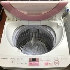洗濯機　6kg SHARP 2017年製