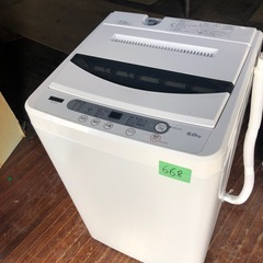NO 668 🌈福岡市内配送設置無料✨🌈  2020年YAMADA SELECT YWM-T60G1 6.0kg 全自動洗濯機