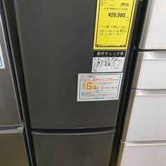 ジャングル×2 和泉大型良品館 MITSUBISHI 2ドア冷蔵庫 MR-P15J 2024年製