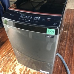 NO 660  🌈福岡市内配送設置無料✨🌈  2022年式 アイリスオーヤマ 洗濯機 8kg 幅59.1cm 二人暮らし ファミリー向け 部屋干し時間短縮モード 脱水30%UP トリプル放水 洗浄力18%UP ブラックカラー IAW-T805BL