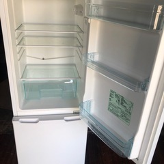 NO 658 🌈福岡市内配送設置無料✨🌈　アイリスオーヤマ 冷蔵庫 162L 家庭用 幅47.4cm 冷凍室 62L 右開き スリム ホワイト AF162L-W 2021年式 