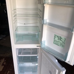 NO 658 🌈福岡市内配送設置無料✨🌈　アイリスオーヤマ 冷蔵庫 162L 家庭用 幅47.4cm 冷凍室 62L 右開き スリム ホワイト AF162L-W 2021年式 