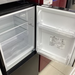 【6ヶ月保証】ニトリ 2ドア冷蔵庫 NTR-106BK