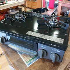 【愛品館 市原店】リンナイ　2024年製　都市ガス用/ガステーブル　KG35NBKR　【愛市IFC051824-104】