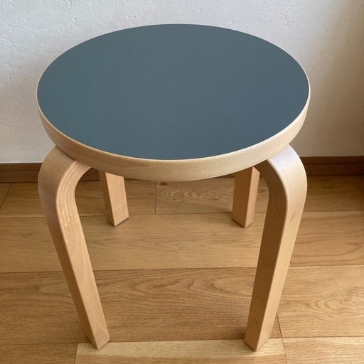 ☆Artek/アルテック スツール、E60 ラミネート ピューターカラー Artek