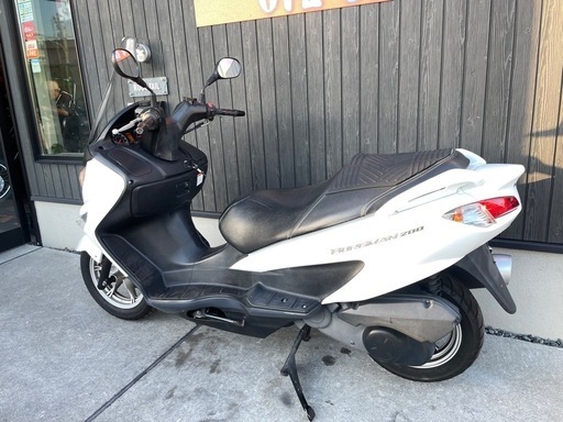 ☆18万円 バーグマン200 セル1 実働車 ETC付き！バーグマン CH41A