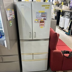 セール中‼️配送可【東芝】481L冷蔵庫★2013年製　クリーニング済/6ヶ月保証付　管理番号11311