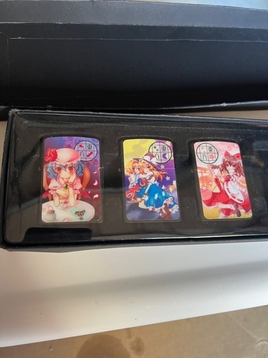 東方project zippo ３つセット 新品未使用品！
