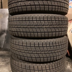 195/65R15 スタッドレス ナンカンAW-1 2021年製4本セット5穴マルチPCD100/114.3 ハブ64mm