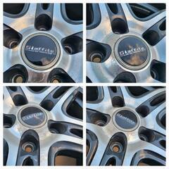 Laffite ラフィット / 17インチ アルミホイール / 17×7J+48 / 5Ｈ PCD114.3 / 4本 / 中古