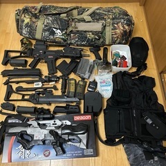 サバゲー引退 装備 おまけ大量 サバゲー引退セット