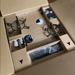 LPG用 箱入り新品リンナイ ドロップインコンロ RD421H2S