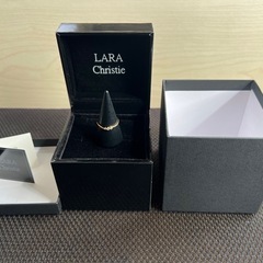 [ララクリスティー] K18YG ダイヤモンド リング  0.1ct•質問があればどうぞ