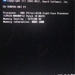 中古フルタワーAMD FX-8150 8Core 3.6GHz/メモリ32GB搭載