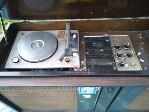 昭和レトロ家電 日立Hi-Fiステレオ “シンフォニカ500”ジャンク品  