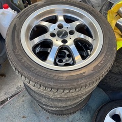 WORKのメッキホイール　175/60R15 　4本セット  