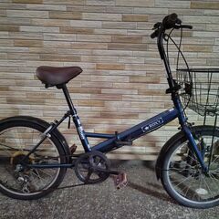 中古 プジョー 折り畳み自転車 3段変速 20インチ 軽整備済み  
