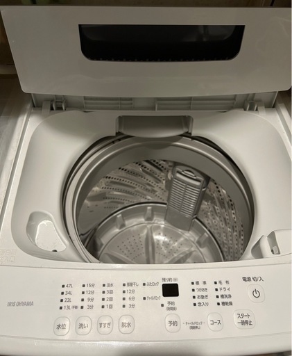 西岡店 洗濯機 5.0㎏ 2019年製 パナソニック NA-F50B12 ホワイト 