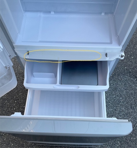 RKGRE-412】特価！シャープ/350L 3ドア冷凍冷蔵庫/どっちもドア/SJ