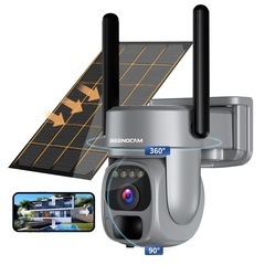 防犯カメラ 屋外 ソーラー ワイヤレス 500万超高画素 ホームセキュリティ 自動追尾 監視カメラ 長時間稼働 遠隔操作 スマホ連携
