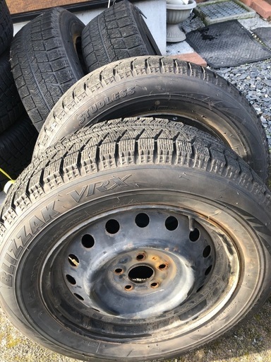 格安セット!!DUFACT 6J 15in +45 5/100◇195/65R15付き◇プリウス