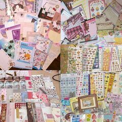 紙物(メモ、シール)大量にお譲りします