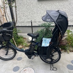 チャイルドシート付き電動自転車