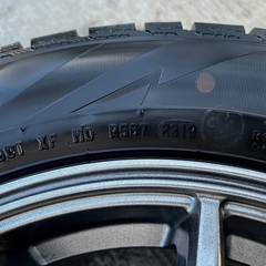 【2019年スタッドレスホイール付き】185/65/r15 ８部山