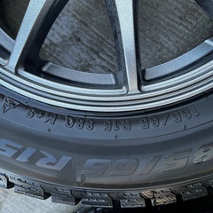【2019年スタッドレスホイール付き】185/65/r15 ８部山
