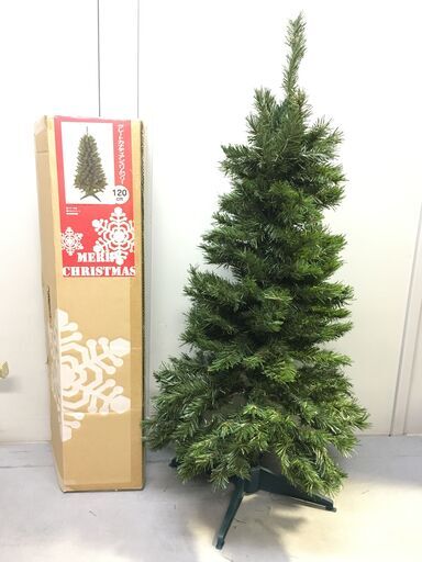 A2733クリスマスツリー120㎝グレートカナディアンスリムツリーヌード 