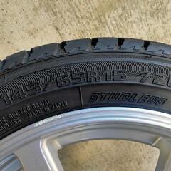 三菱のi（アイ）中古スタッドレスタイヤとホイール - タイヤ、ホイール 