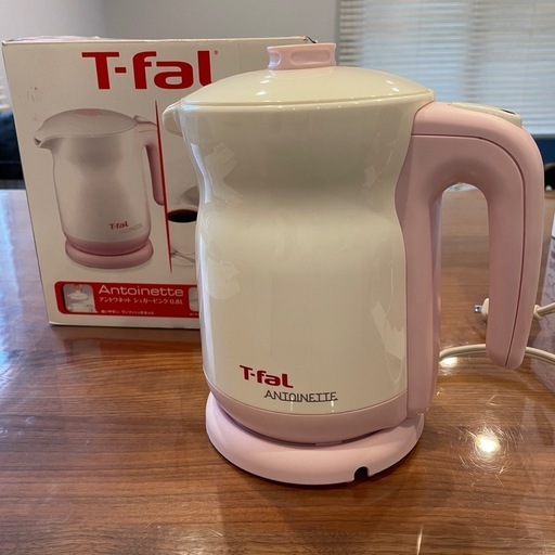 T-faL ティファール　アントワネット　シュガーピンク0.8L 電気ケトル