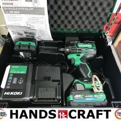 ✨HiKOKI 未使用 WR36DH2XPSZ インパクトレンチ 充電器/ﾊﾞｯﾃﾘｰ×2/説明