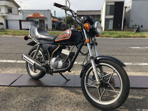 スズキ マメタン50 2型 レストアベース 希少 旧車 原付 2スト 福山市