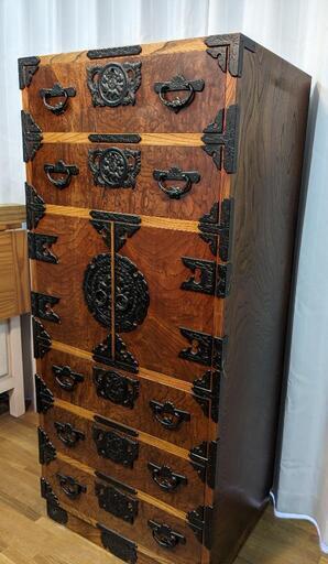 岩谷堂風 箪笥 和箪笥 整理箪笥 民芸家具 和家具 時代箪笥 チェスト